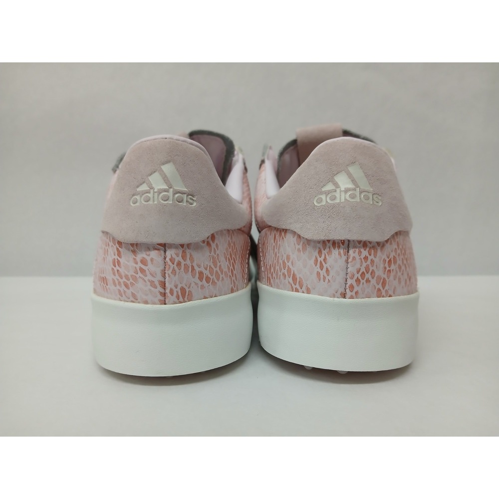 Adidas Women's  Adicross Retro Spikeless Golf Shoes GV8323 Pink Snake Skin Sz 6. - Picture 7 of 10